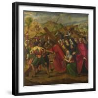 The Procession to Calvary, C. 1505-Ridolfo Ghirlandaio-Framed Giclee Print