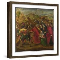 The Procession to Calvary, C. 1505-Ridolfo Ghirlandaio-Framed Giclee Print