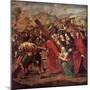 The Procession to Calvary, c.1505-Ridolfo Ghirlandaio-Mounted Giclee Print