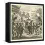 The Procession to the Viceroy'S-null-Framed Stretched Canvas