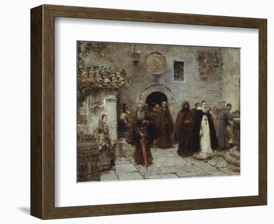 The Procession-Jose Benlliure Y Gil-Framed Giclee Print