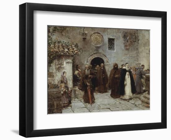 The Procession-Jose Benlliure Y Gil-Framed Giclee Print