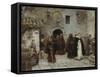 The Procession-Jose Benlliure Y Gil-Framed Stretched Canvas