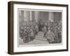 The Proclamation of King Edward Vii, at the Royal Exchange-G.S. Amato-Framed Giclee Print