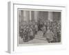 The Proclamation of King Edward Vii, at the Royal Exchange-G.S. Amato-Framed Giclee Print