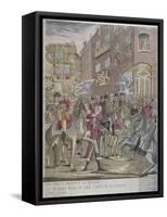 The Proclamation of Peace at Temple Bar, London, 29 April 1802-null-Framed Stretched Canvas