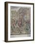 The Proclamation of Peace at Temple Bar, London, 29 April 1802-null-Framed Giclee Print