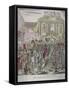 The Proclamation of Peace at Temple Bar, London, 29 April 1802-null-Framed Stretched Canvas