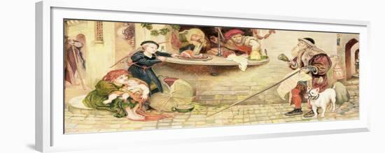 The Proclamation Regarding Weights and Measures, 1889-Ford Madox Brown-Framed Giclee Print
