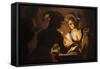 The Procuress, 1625-Gerrit van Honthorst-Framed Stretched Canvas