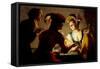 The Procuress, 1625-Gerrit van Honthorst-Framed Stretched Canvas