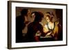 The Procuress, 1625-Gerrit van Honthorst-Framed Giclee Print