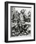 The Prodigal Son, 1496 (Engraving)-Albrecht Dürer-Framed Premium Giclee Print