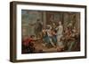 The Prodigal Son, 18Th Century (Oil)-Frans Christoph Janneck-Framed Giclee Print