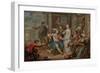 The Prodigal Son, 18Th Century (Oil)-Frans Christoph Janneck-Framed Giclee Print