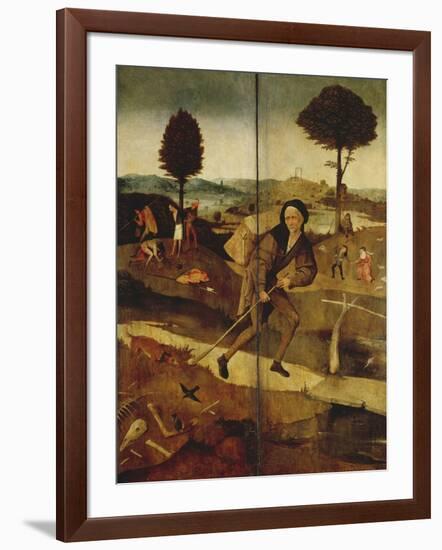 The Prodigal Son, Aussenseiten Der Fluegel Zum Heuwagen-Hieronymus Bosch-Framed Giclee Print