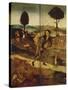 The Prodigal Son, Aussenseiten Der Fluegel Zum Heuwagen-Hieronymus Bosch-Stretched Canvas