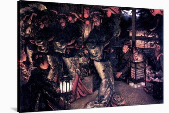 The Prodigal Son in Modern Life - in Foreign Countries-James Tissot-Stretched Canvas