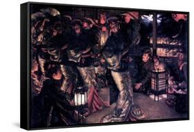 The Prodigal Son in Modern Life - in Foreign Countries-James Tissot-Framed Stretched Canvas