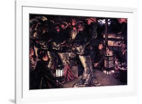 The Prodigal Son In Modern Life - In Foreign Countries-James Tissot-Framed Art Print