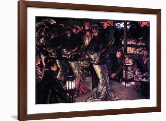 The Prodigal Son In Modern Life - In Foreign Countries-James Tissot-Framed Art Print