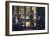 The Prodigal Son In Modern Life- The Farewell-James Tissot-Framed Art Print