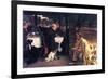 The Prodigal Son in Modern Life- the Fattened Calf-James Tissot-Framed Art Print