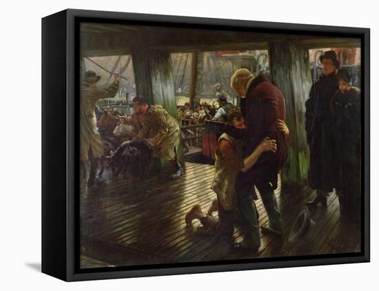 The Prodigal Son in Modern Life: the Return, 1880-James Tissot-Framed Stretched Canvas