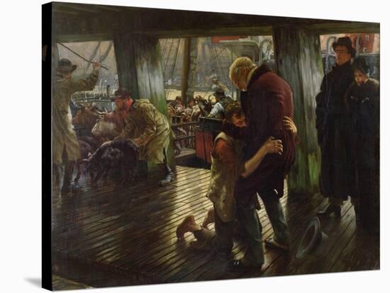 The Prodigal Son in Modern Life: the Return, 1880-James Tissot-Stretched Canvas