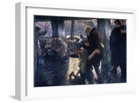 The Prodigal Son In Modern Life - The Return-James Tissot-Framed Art Print