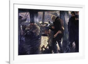 The Prodigal Son In Modern Life - The Return-James Tissot-Framed Art Print