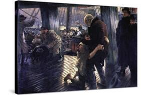 The Prodigal Son In Modern Life - The Return-James Tissot-Stretched Canvas