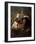 The Prodigal Son in the Tavern' (Rembrandt and Saski), C1635-Rembrandt van Rijn-Framed Giclee Print