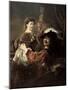 The Prodigal Son in the Tavern' (Rembrandt and Saski), C1635-Rembrandt van Rijn-Mounted Giclee Print