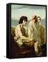 The Prodigal Son (Oil on Canvas)-Thomas Couture-Framed Stretched Canvas