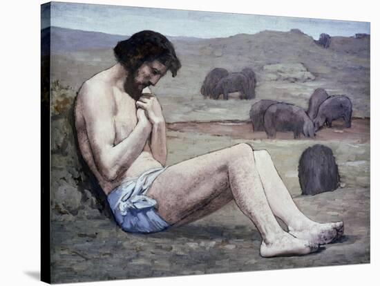 The Prodigal Son-Pierre Puvis de Chavannes-Stretched Canvas