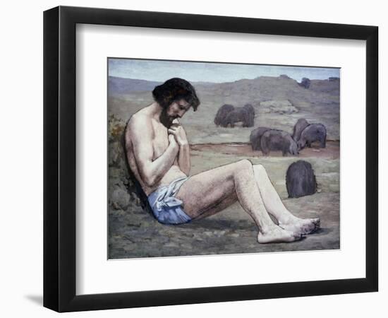 The Prodigal Son-Pierre Puvis de Chavannes-Framed Giclee Print