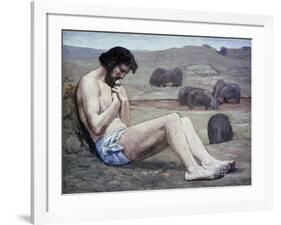 The Prodigal Son-Pierre Puvis de Chavannes-Framed Giclee Print