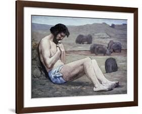 The Prodigal Son-Pierre Puvis de Chavannes-Framed Giclee Print