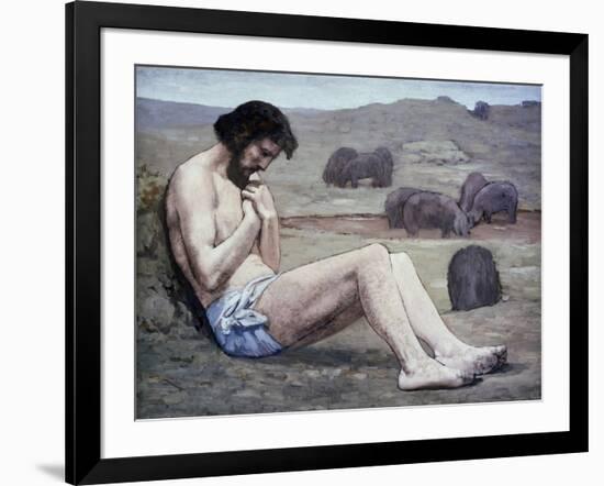 The Prodigal Son-Pierre Puvis de Chavannes-Framed Giclee Print