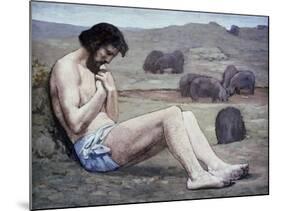 The Prodigal Son-Pierre Puvis de Chavannes-Mounted Giclee Print