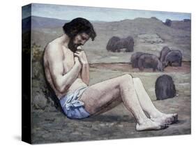 The Prodigal Son-Pierre Puvis de Chavannes-Stretched Canvas