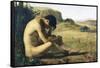 The Prodigal Son-Emile Salome-Framed Stretched Canvas