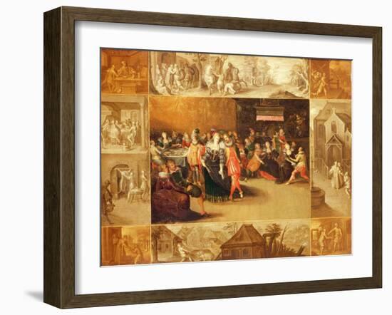 The Prodigal Son-Frans The Elder Francken-Framed Giclee Print