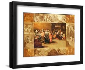 The Prodigal Son-Frans The Elder Francken-Framed Giclee Print