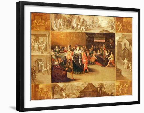 The Prodigal Son-Frans The Elder Francken-Framed Giclee Print