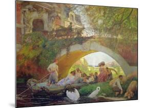 The Prodigal Son-Gaston De La Touche-Mounted Giclee Print