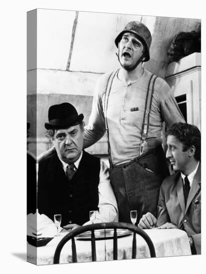 The Producers, from Left, Zero Mostel, Kenneth Mars, Gene Wilder, 1968-null-Stretched Canvas