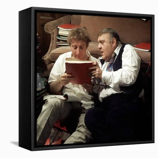 The Producers, Gene Wilder, Zero Mostel, 1968-null-Framed Stretched Canvas