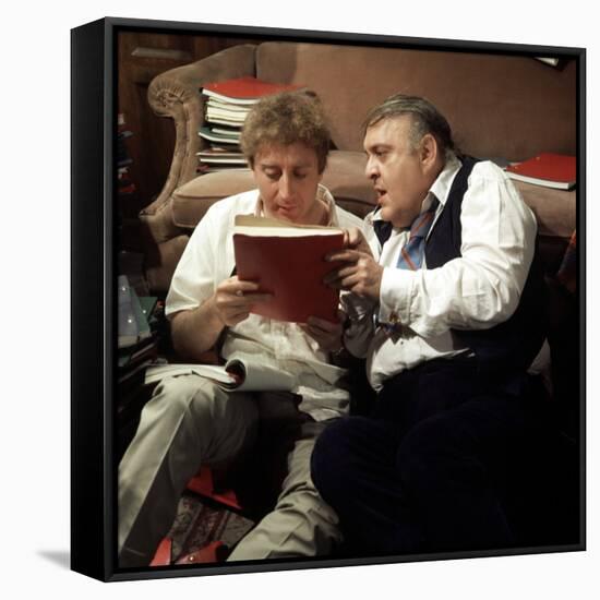 The Producers, Gene Wilder, Zero Mostel, 1968-null-Framed Stretched Canvas